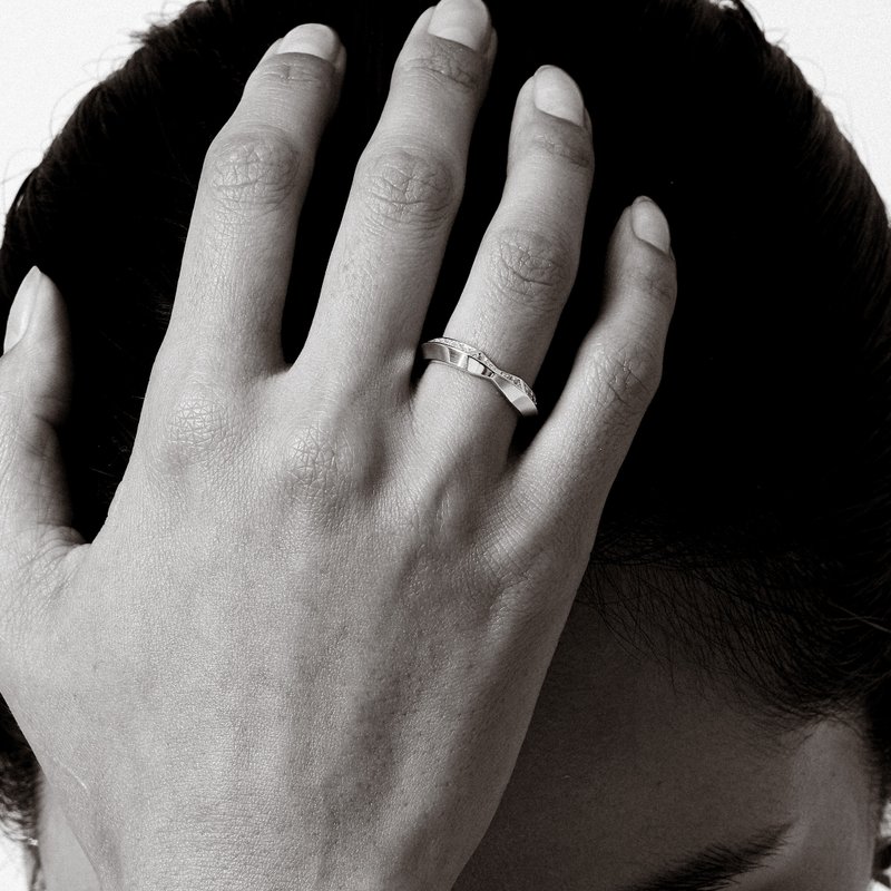 DEEK 戒指 - 戒指 - 纯银 