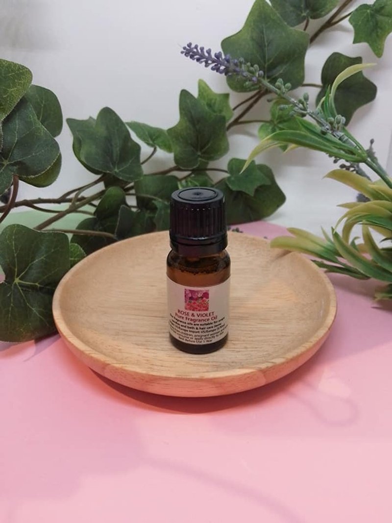 造型扩香石配香薰油(玫瑰和紫罗兰) - 香薰/精油/线香 - 其他材质 咖啡色