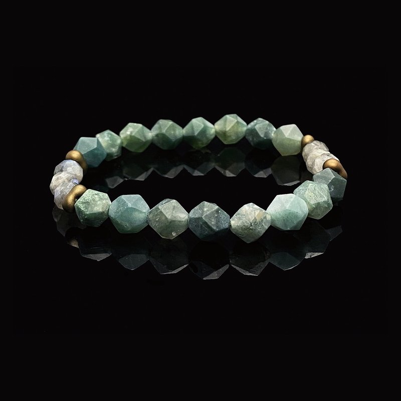 【行动代号-蓝月光/Operation Moonstone】水草玛瑙超好看手链 - 手链/手环 - 水晶 