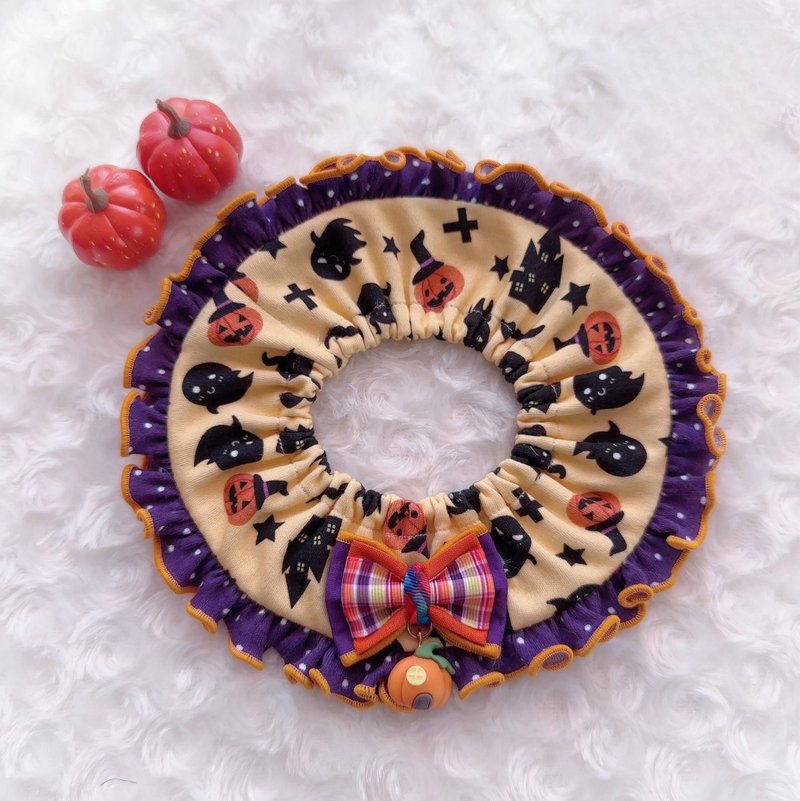 【 万圣节  】时尚猫项圈橡胶型 - 项圈/牵绳 - 其他材质 橘色