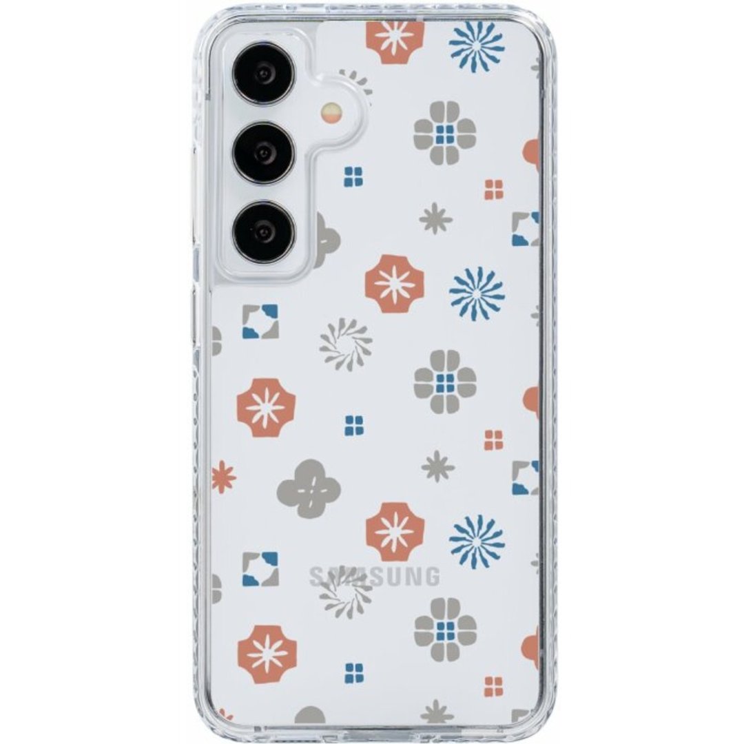 【预购】三星手机壳/Samsung Galaxy S24系列/经典花色/珊瑚红蓝 - 手机壳/手机套 - 其他材质 红色