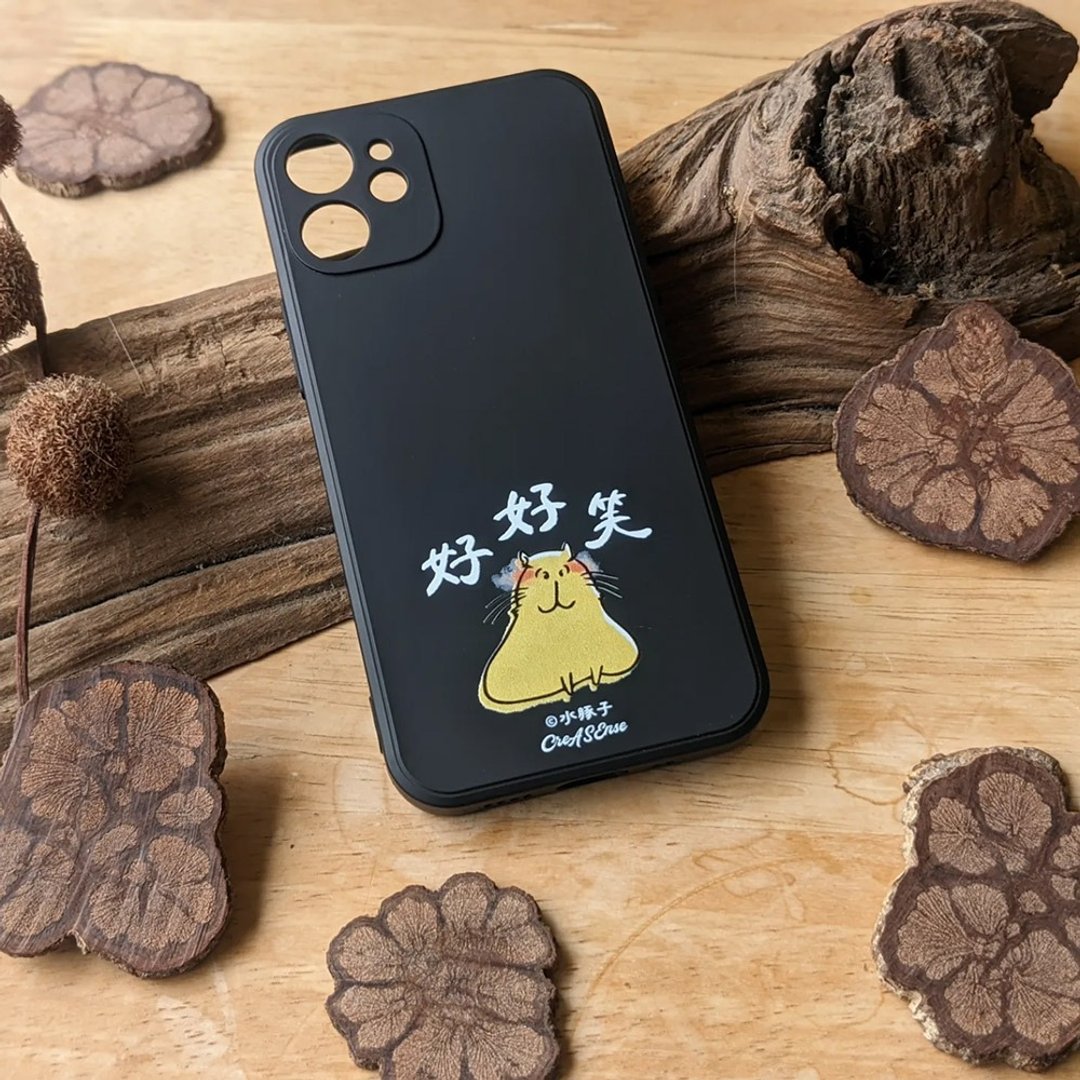 联名 水豚子 好好笑 防摔手机壳 CPAA06 - 手机壳/手机套 - 硅胶 多色