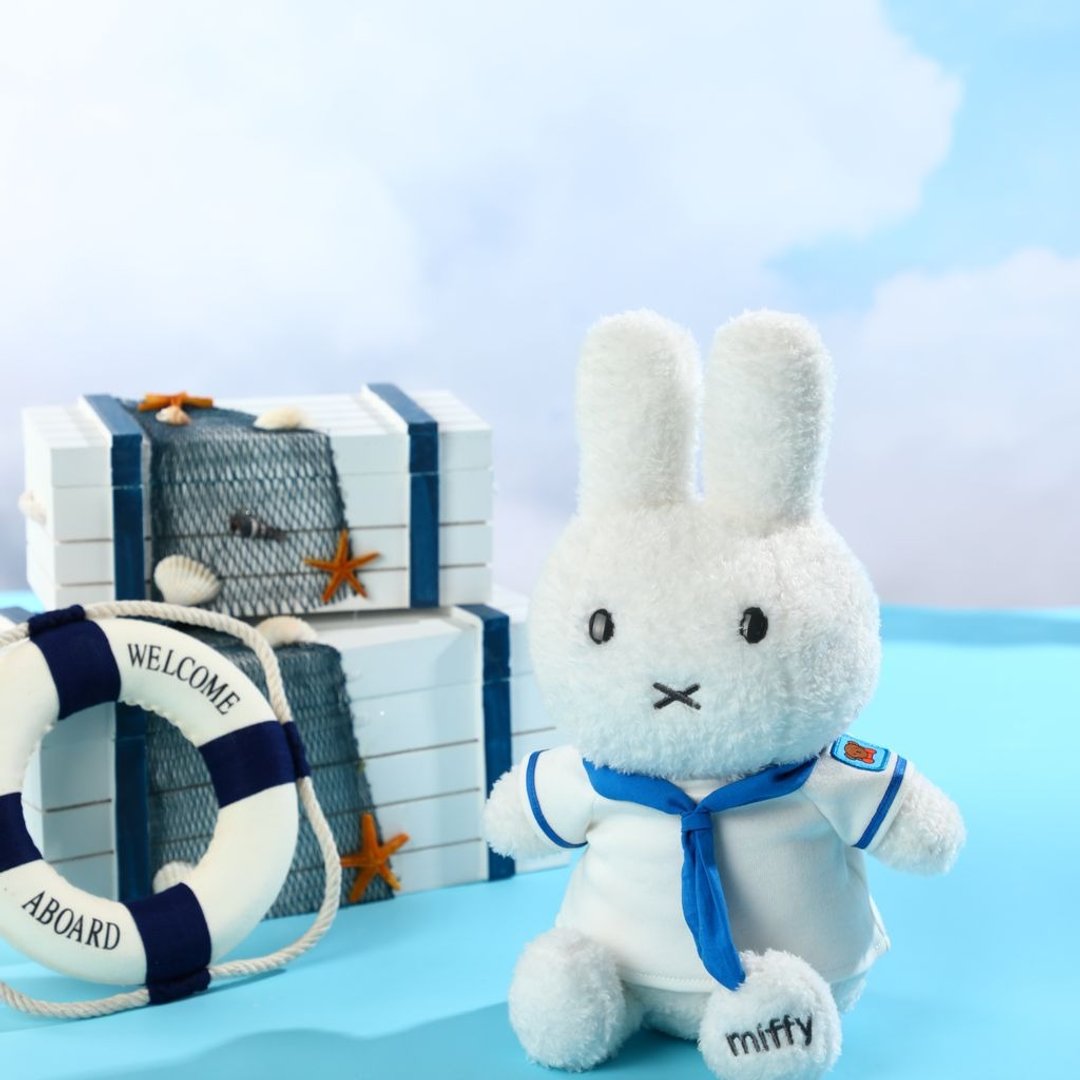 miffy 水手装毛绒公仔 25cm - 玩偶/公仔 - 棉 