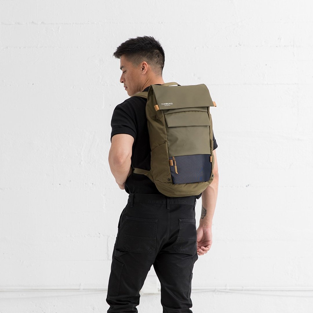 TIMBUK2 ROBIN PACK 20L 防雨电脑后背包 橄榄绿 - 后背包/双肩包 - 其他材质 绿色