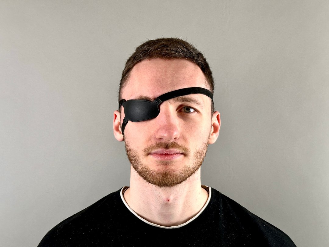 Kenpachi Leather Eye Patch | Kenpachi Zaraki Eye Patch | Man Eye Patch | - 眼罩 - 真皮 透明
