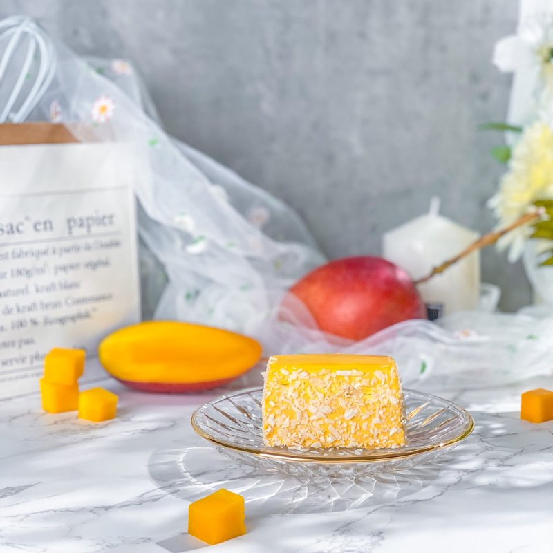 【揪嗨派】微夏芒果慕斯蛋糕 - 蛋糕/甜点 - 新鲜食材 