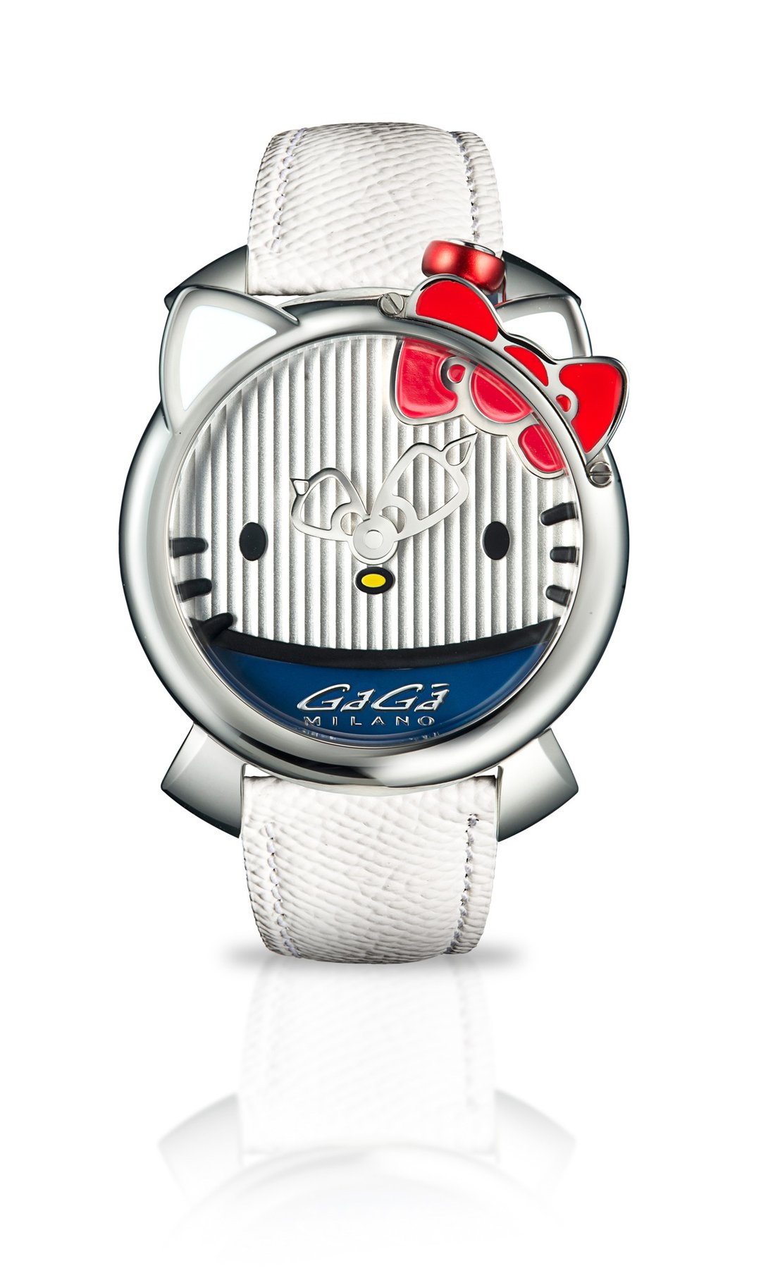 Gaga Milano 意大利品牌女装手表联乘Hello Kitty#5525HY01S0LSW0 - 女表 - 不锈钢 银色