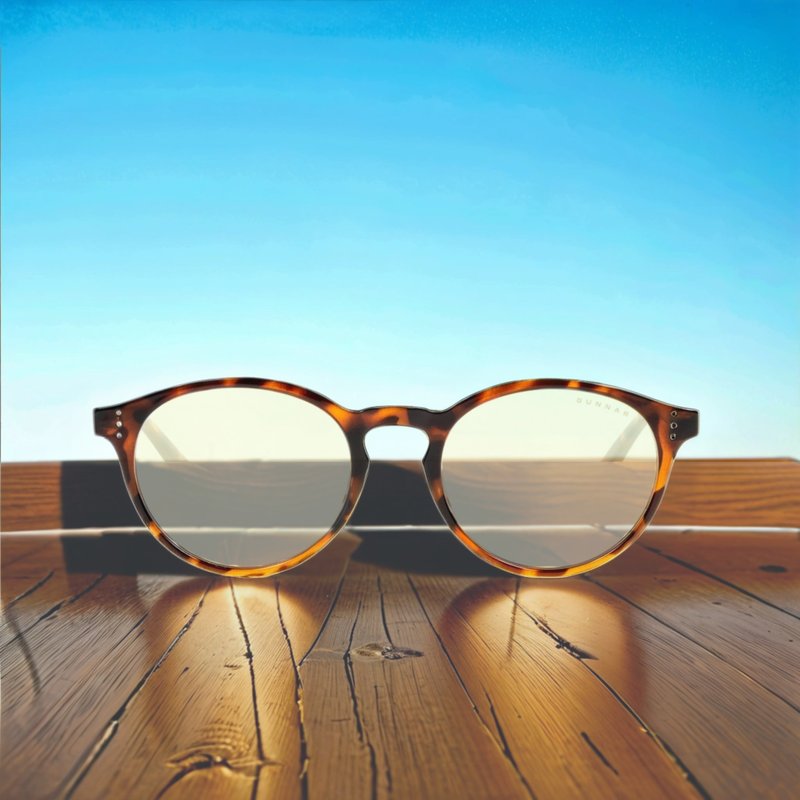 最佳礼物 GUNNAR ATTACHE READER 防蓝光老花眼镜 尼龙框架 - 眼镜/眼镜框 - 尼龙 咖啡色