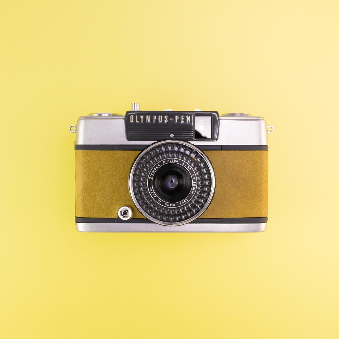 OLYMPUS PEN EE-2 开心果 开心果 - 相机 - 其他金属 金色