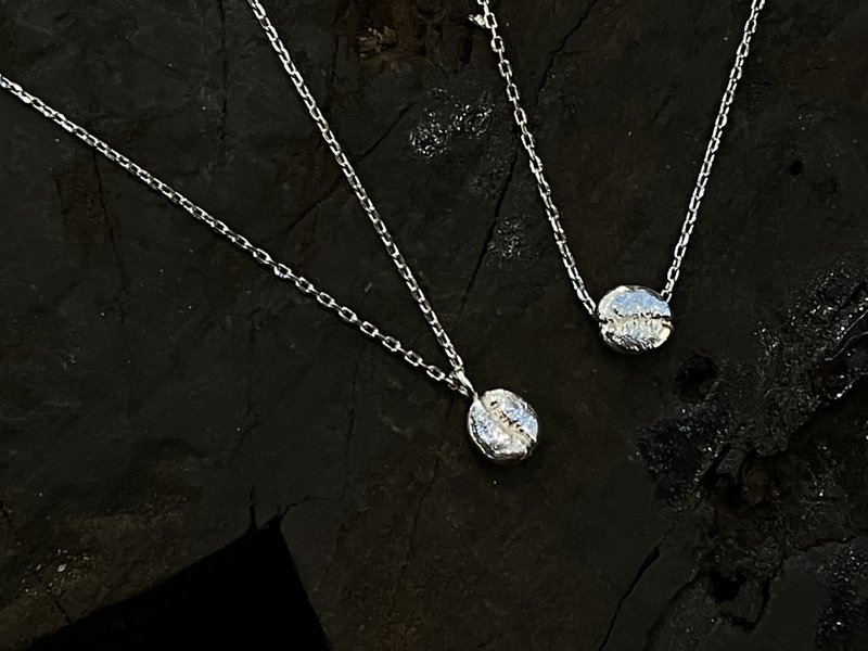 咖啡絮语项链 - 项链 - 纯银 