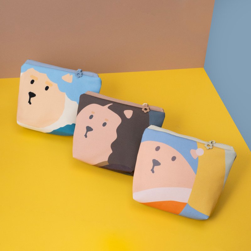 经典名画手工防泼水化妆包x旅行包 - 行李箱/行李箱保护套 - 其他材质 多色