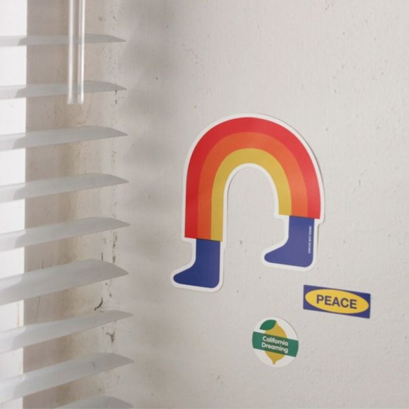 CBB-马戏团行李箱贴纸组04-停看听,CBB43134 - 贴纸 - 塑料 