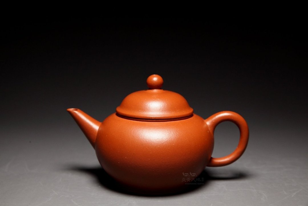 【标准水平】 胖老板 龙山堂 传统手工  黄龙山老朱泥 135cc - 茶具/茶杯 - 陶 咖啡色