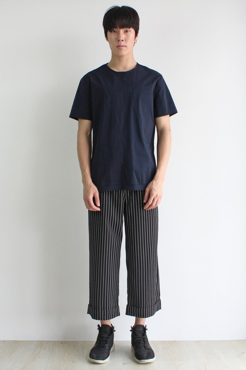 Constantine 上衣 - 男装上衣/T 恤 - 棉．麻 蓝色