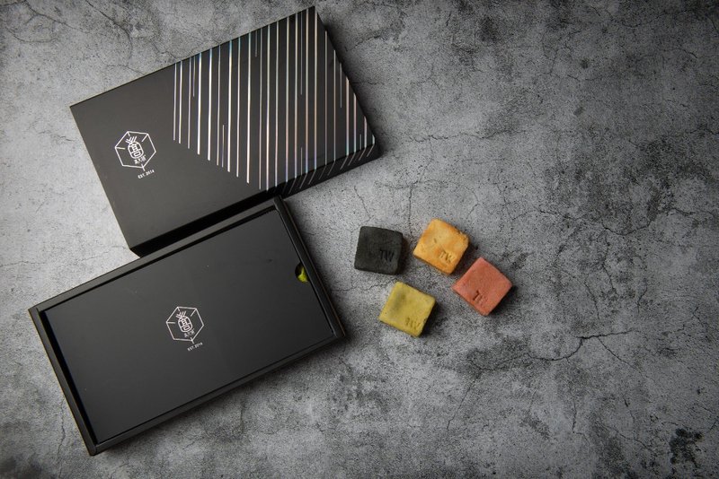 综合四口味 (原味+竹炭+芒果+抹茶) - 零食/点心 - 其他材质 多色