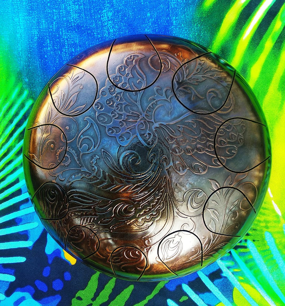 Shaman Drum, Steel Drum, Handpan Steel, Shaman Vegan Drum, Slit Drum, Lotus Drum - 桌游/玩具 - 其他材质 