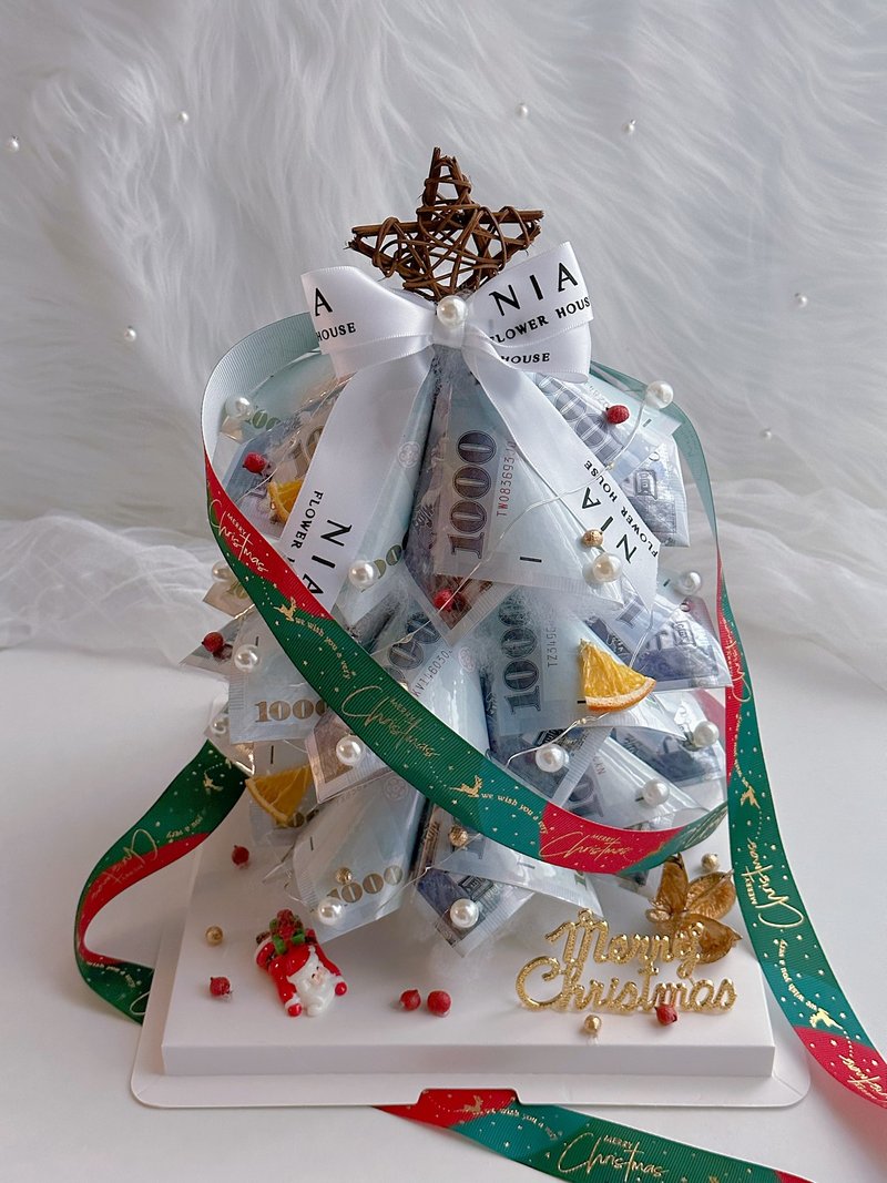 妮娅设计|快速出货 18张面额可选 钱钱摇钱树 - 干燥花/捧花 - 其他材质 