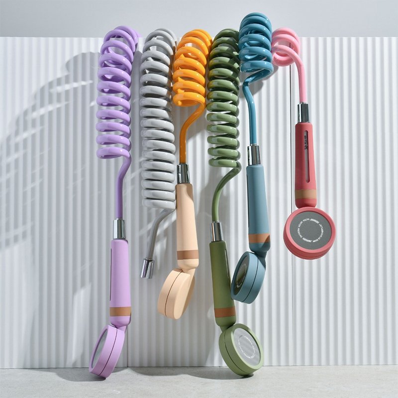 AQUADUO 花系加宽版 除氯沐浴过滤花洒头 (连ACF及手柄滤芯各1件) - 卫浴用品 - 环保材料 多色