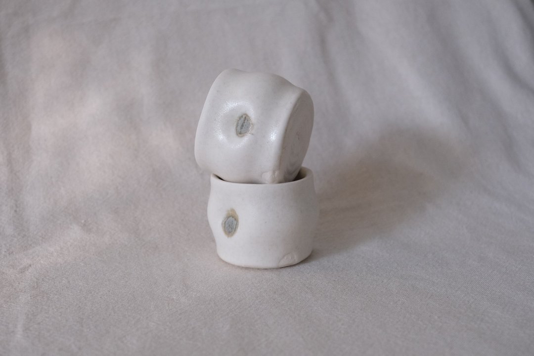 白釉野斑- 茶杯组-1 - 茶具/茶杯 - 瓷 