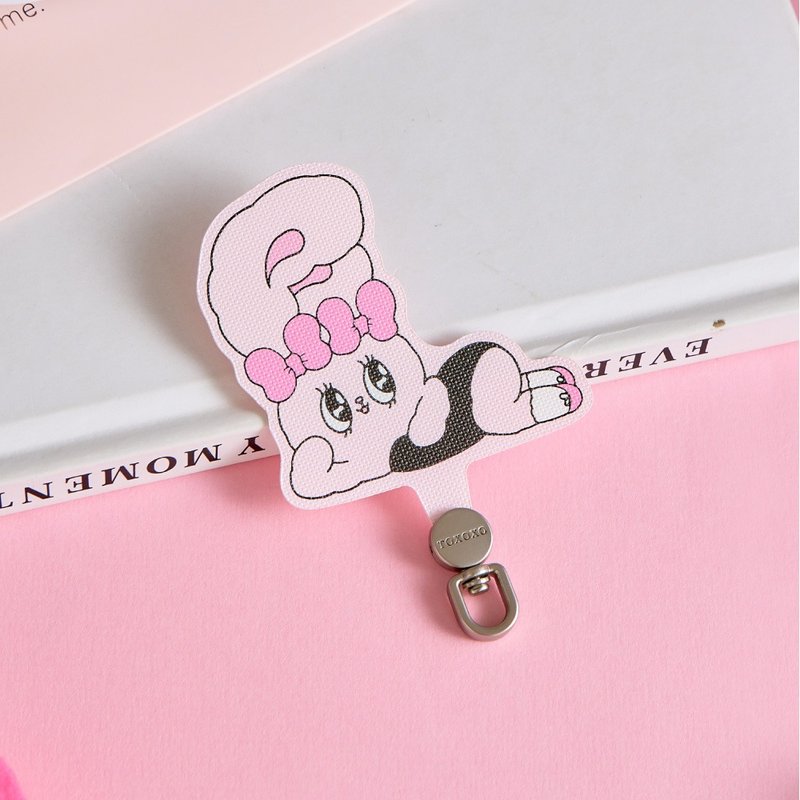 艾丝乐小兔迷人魅影旋转手机挂片/夹片 - 手机配件 - 塑料 透明