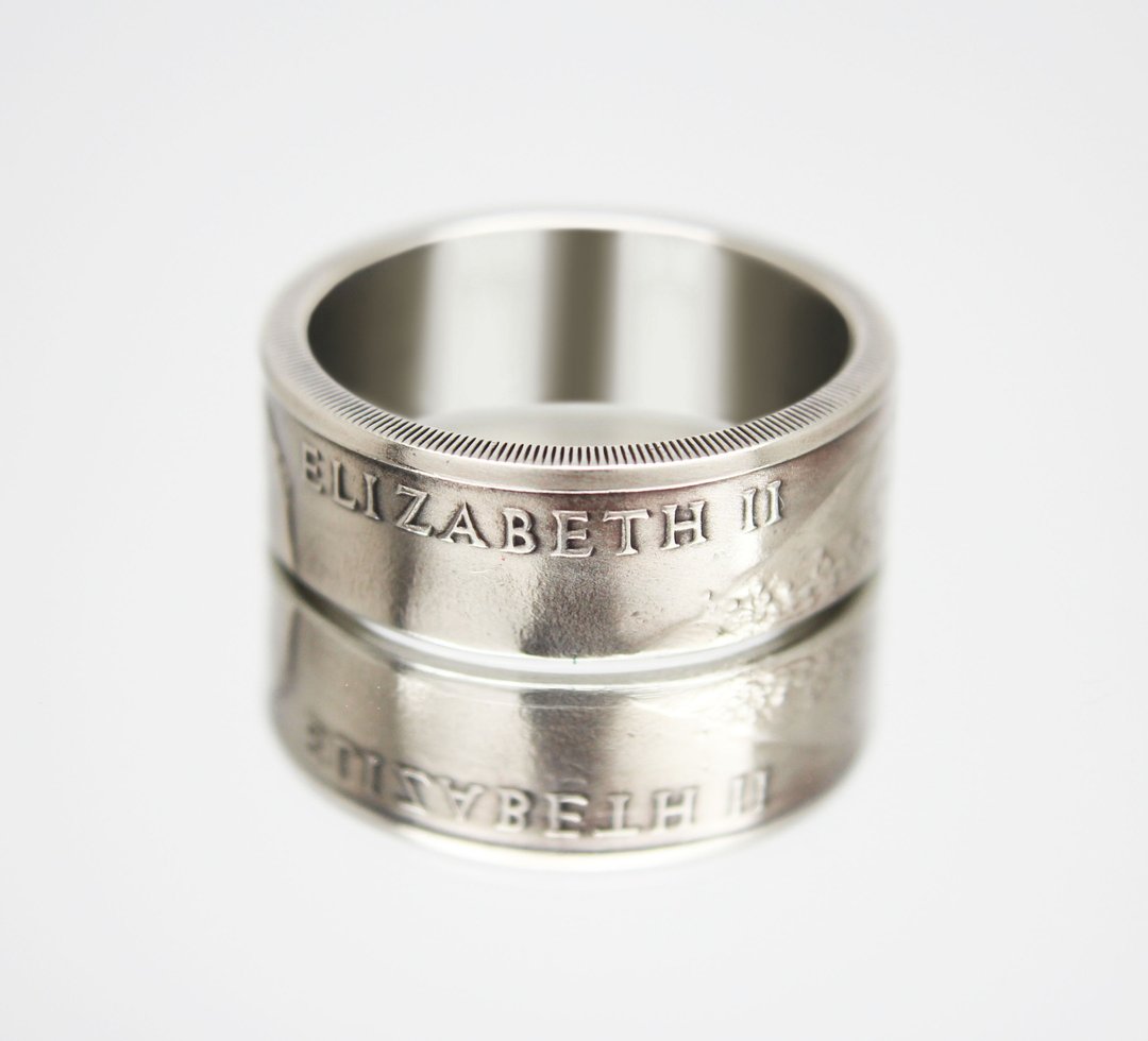 Australia Coin rings 20 cents 1966-1984 coin rings for men coin rings for women - 戒指 - 其他金属 