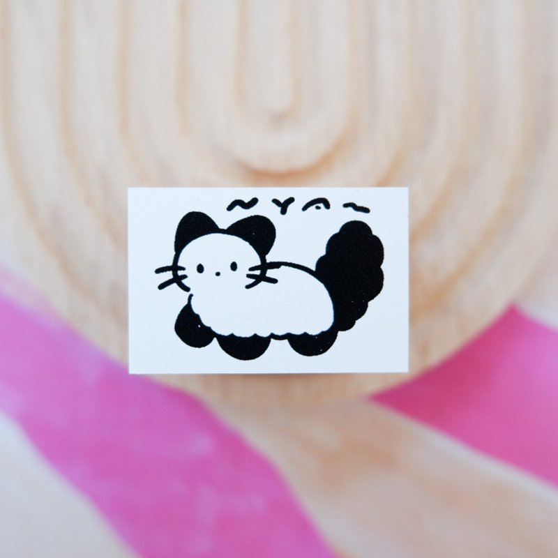 印章【猫咪】 - 印章/印台 - 木头 