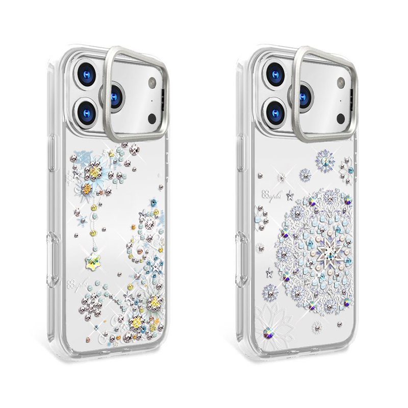 apbs iPhone 17/16 军规防摔隐形立架水晶彩钻手机壳-多图可选4 - 手机壳/手机套 - 其他材质 多色