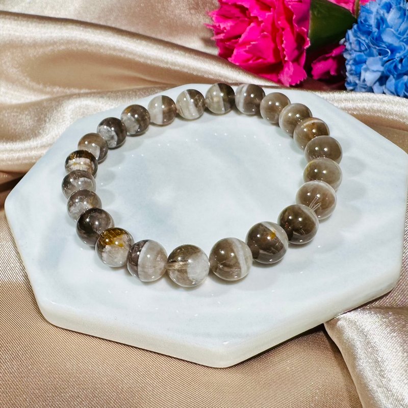 极光23 水晶手链 能量转化 稳定情绪 平衡 礼物 送礼 定制化 积极 - 手链/手环 - 水晶 咖啡色