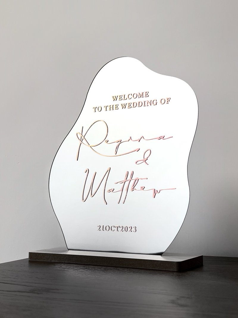 定制multicolour婚礼镜面table stand - 摆饰 - 塑料 多色