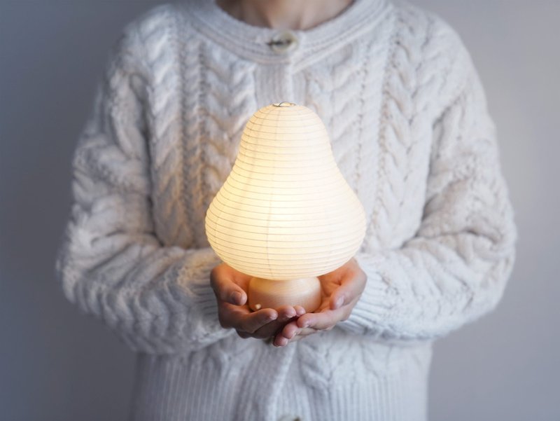 cocolan muji 山 日本制 木质灯饰 台灯 夜灯 气氛灯 交换礼物 - 灯具/灯饰 - 木头 白色