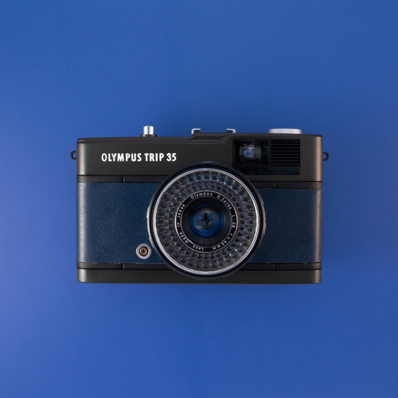 Vintage OLYMPUS PEN TRIP 35 Midnight Midnight - 相机 - 其他金属 黑色