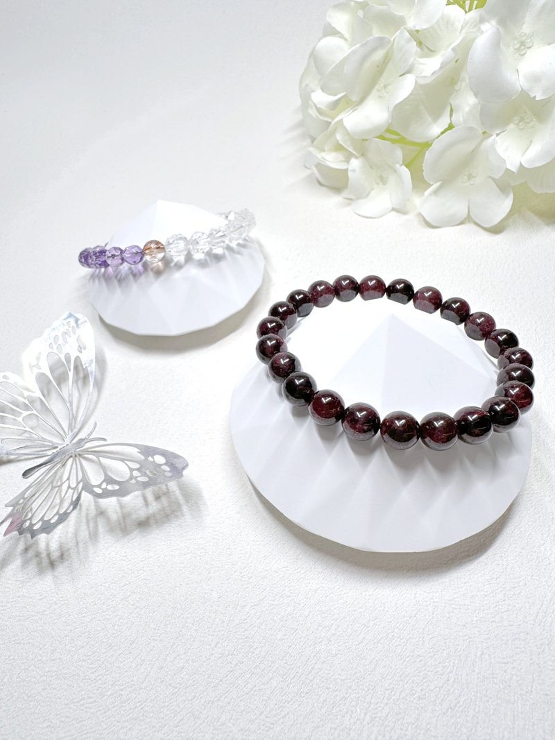 石榴石 Garnet 手链 - 手链/手环 - 水晶 