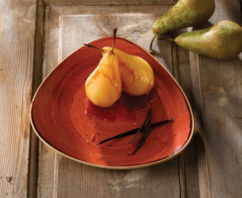 Churchill | STONECAST点藏系列橘红色-三角盘 - 盘子/餐盘/盘架 - 瓷 橘色