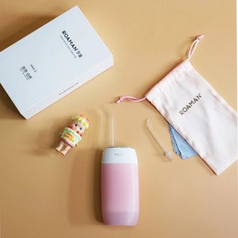 【免运特惠】罗曼mini冲牙器洗牙器正畸洁牙器便携式家用牙线 - 牙刷/口腔清洁 - 其他材质 多色