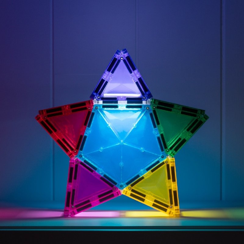 澳洲Connetix缤纷磁力积木-星光闪闪组(28pc) - 玩具/玩偶 - 塑料 