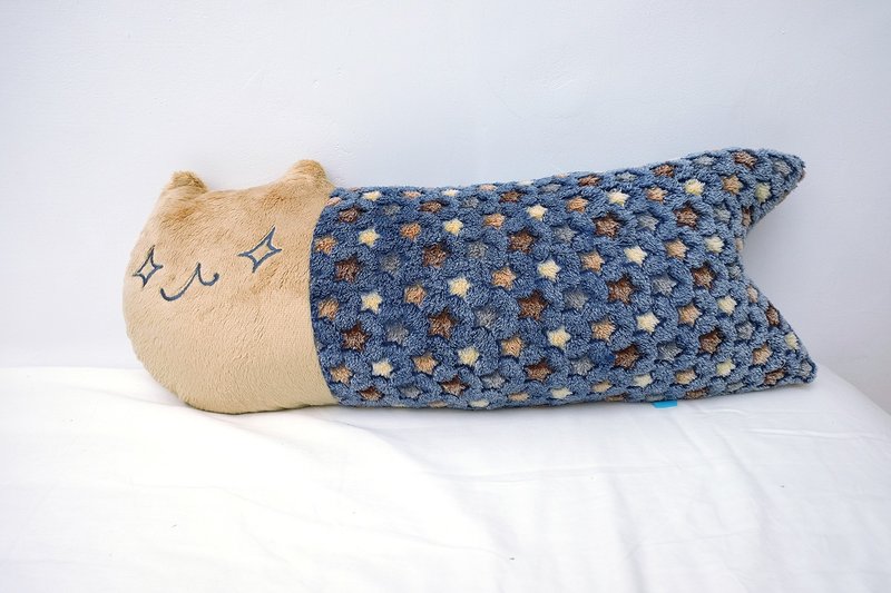 星星鱼喵娃娃-晶晶眼 - 玩偶/公仔 - 聚酯纤维 蓝色