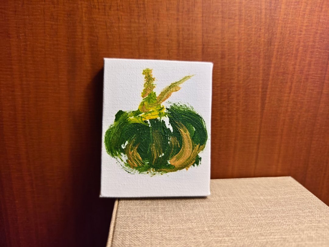 金瓜栗/迷你挂画/压克力水彩画/无框画/装饰画 - 海报/装饰画/版画 - 棉 