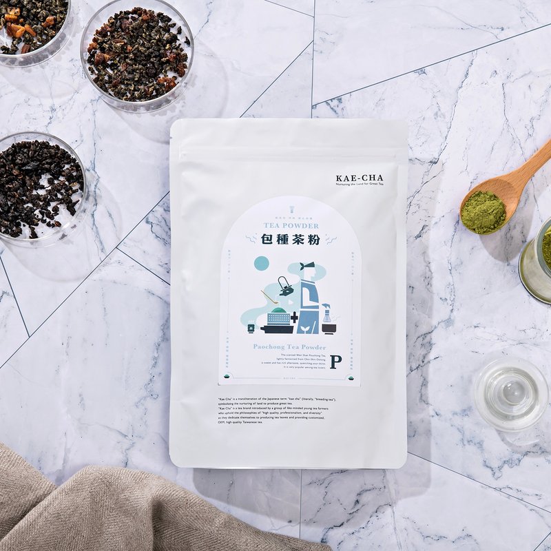 无糖包种茶粉-可烘焙、冲调包种茶粉 - 茶 - 新鲜食材 白色