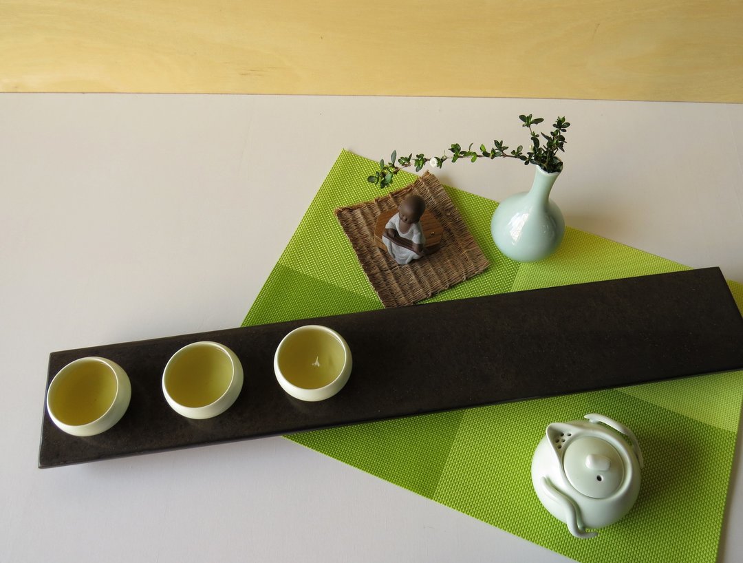 HO MOOD 解构系列—手作茶盘 - 杯垫 - 木头 金色