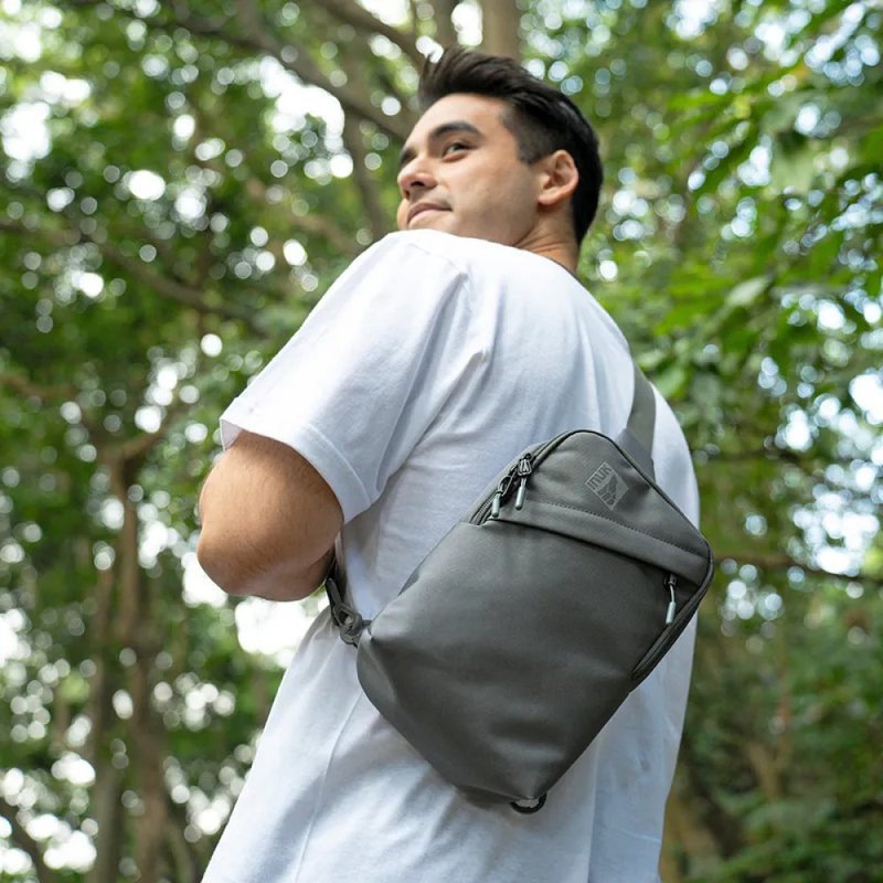 环保调色板 随身缓存包  Eco Primary Fisher_RP 碳素灰  3L - 侧背包/斜挎包 - 聚酯纤维 灰色