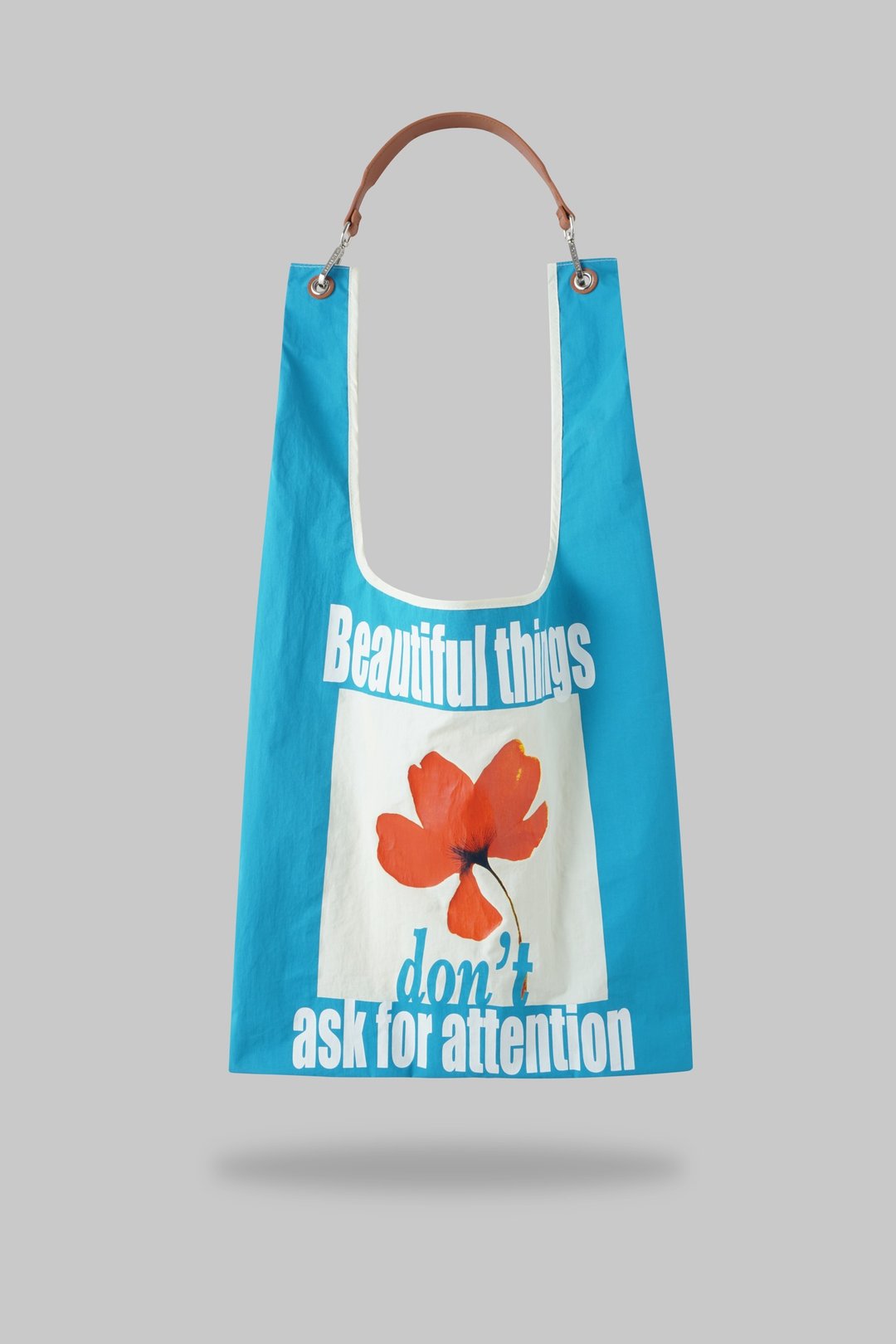 BEAUTIFUL THINGS 可拆卸真皮背带Toby Bag - 侧背包/斜挎包 - 其他材质 白色