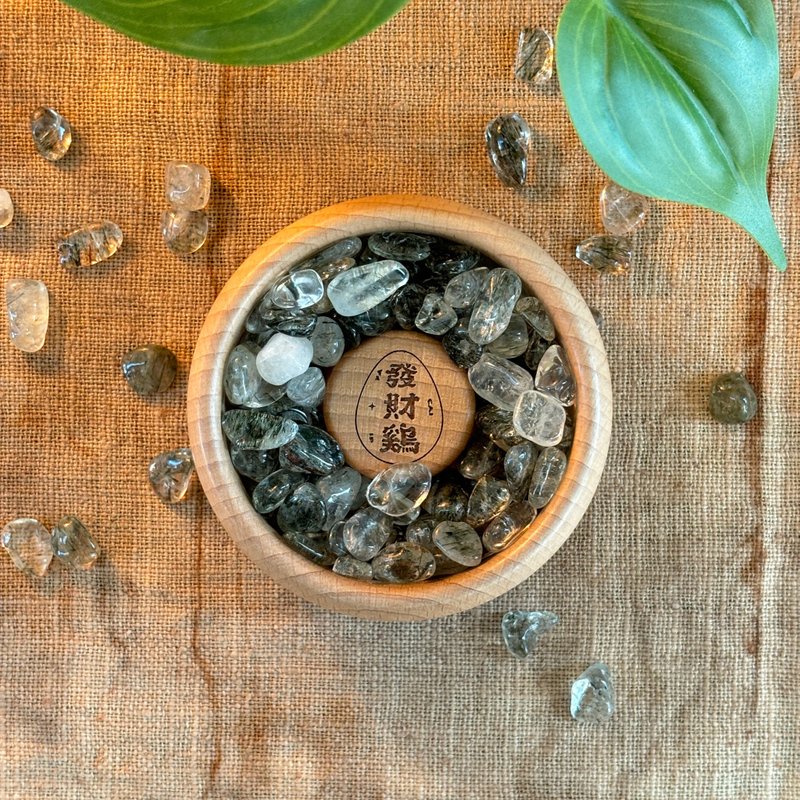 【配件】无敌发财鸡 水晶碎石 绿碧玺 (加购价90) - 摆饰 - 水晶 