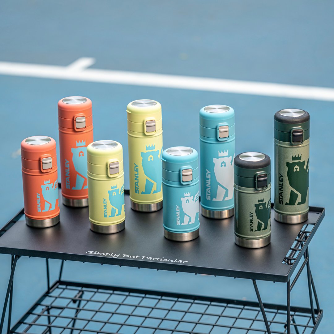 STANLEY YOUTH  跨界系列 弹盖稳流 316不锈钢 飞熊杯 - 保温瓶/保温杯 - 不锈钢 多色