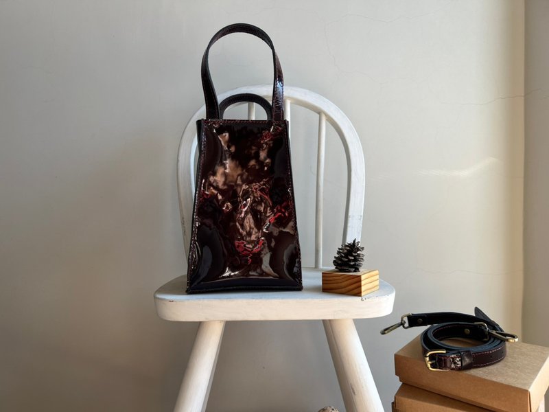 【现货款】设计师选品・肩背包・斜背两用包・纯手工制作 - 手提包/手提袋 - 真皮 多色