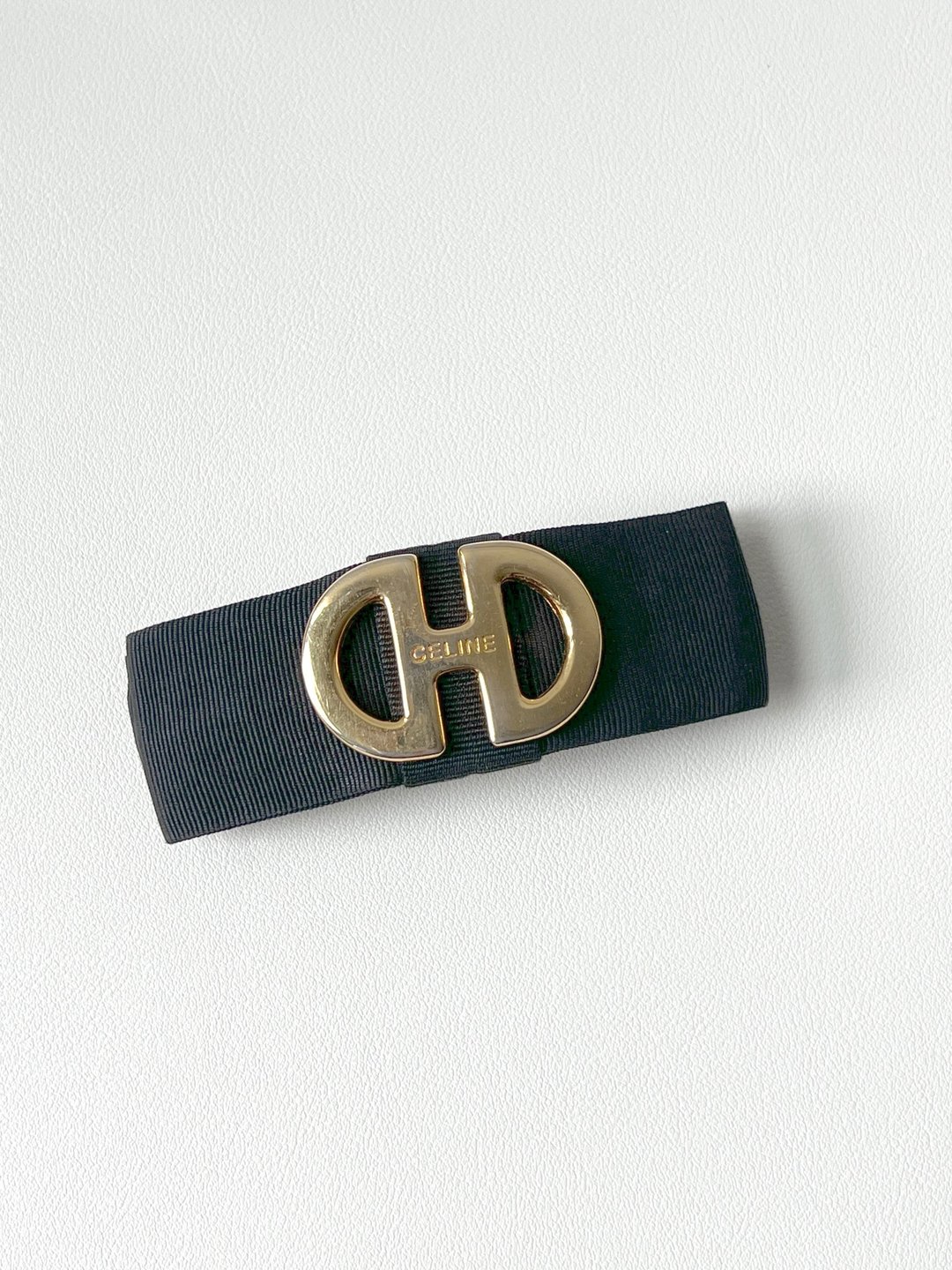 CELINE vintage rare hair clip 发夹 日本中古 - 发饰 - 其他材质 黑色