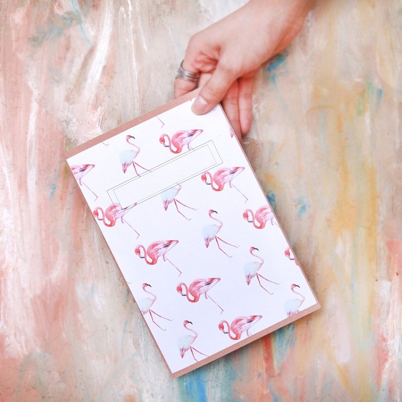 2816 专属封面贴纸 / 柏哥利亚红鹤湖 - 贴纸 - 纸 粉红色