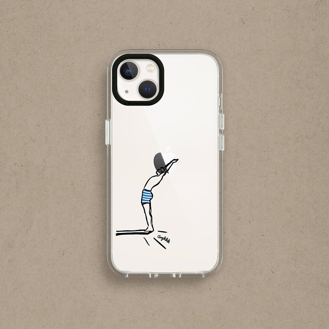 Clear透明防摔手机壳∣独家设计/跃 for iPhone - 手机配件 - 塑料 多色