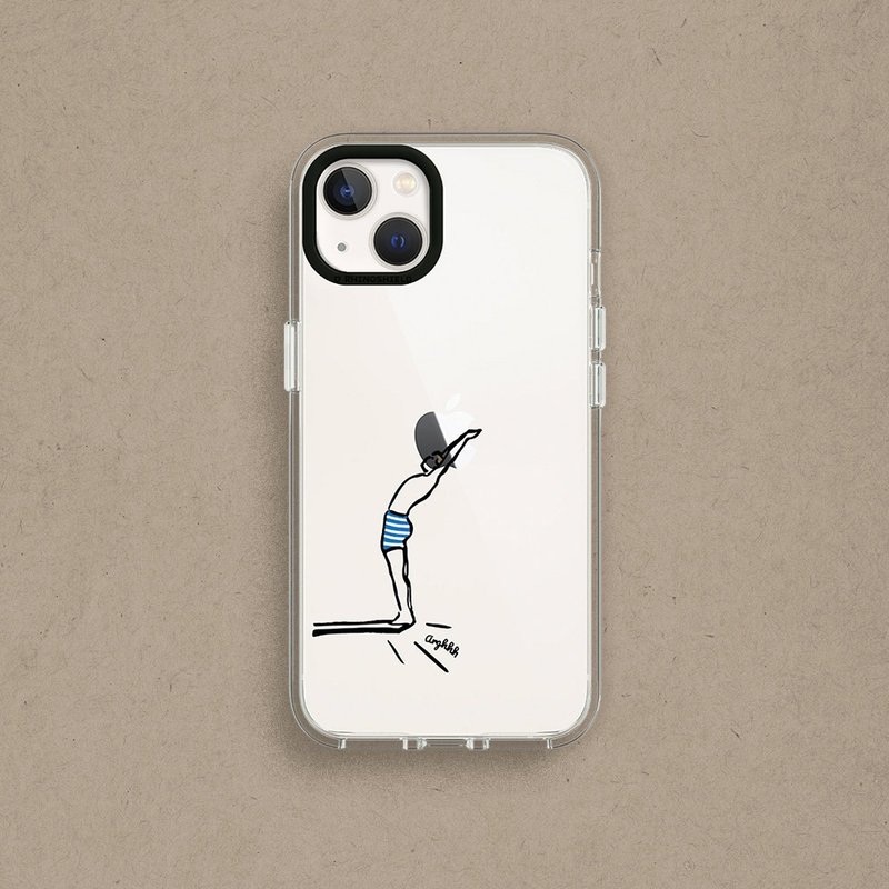 Clear透明防摔手机壳∣独家设计/跃 for iPhone - 手机配件 - 塑料 多色
