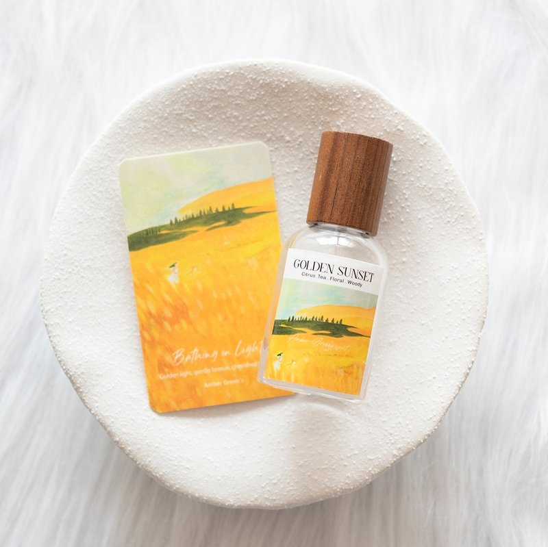 微光香气图书馆 | 金色时光・黑茶 | 织品 空间香氛喷雾 - 香薰/精油/线香 - 其他材质 