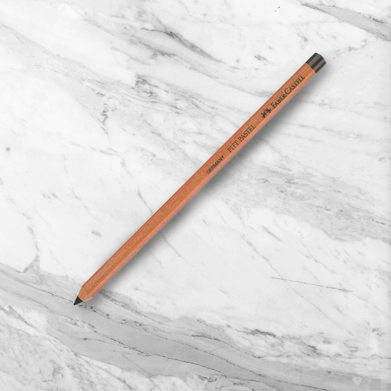 Faber-Castell PITT艺术家级-笔型炭精笔-深棕色-六入(原厂正货) - 其他 - 其他材质 咖啡色